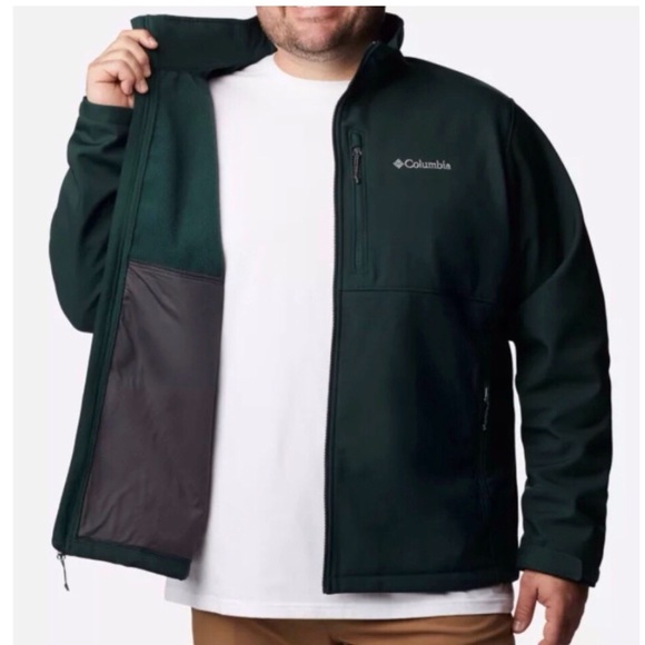 Columbia Ascender Softshell Black Jacket (NWOT) (Size: 5XL) - Picture 14 of 16